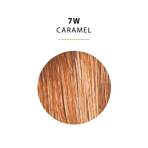 Color Charm Permanent Liquid Haircolor - 7W Caramel par Wella pour Unisexe - 1.4 oz Hair Color