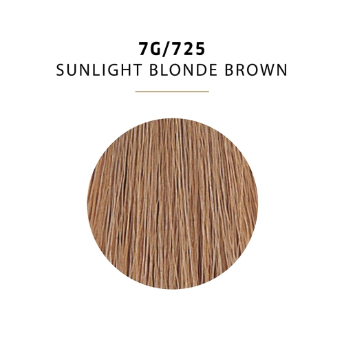 Wella ColorCharm Permanent Liquid Hair Color 7G/Sunlight Blonde Brown, 42mL