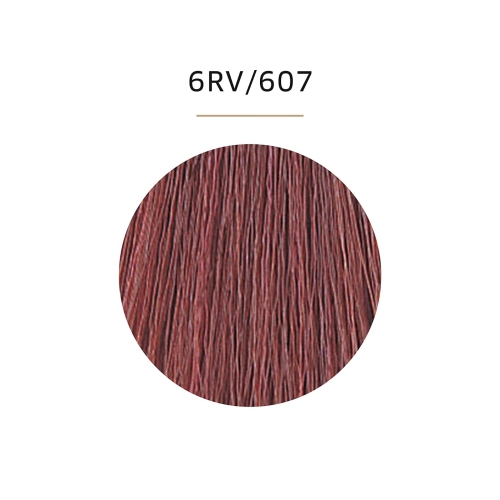 Wella ColorCharm Permanent Liquid Hair Color 6RV/Cyclamen, 42mL