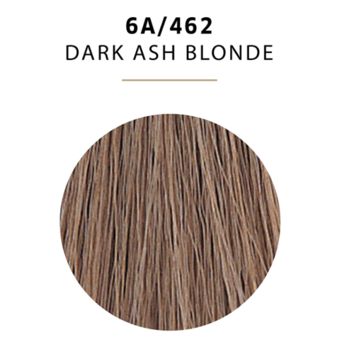 Colorant capillaire permanent Wella ColorCharm, 6 a/blond foncé cendré, 42 ml