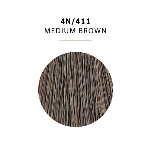 Wella ColorCharm – colorant capillaire permanent 4N/Brun moyen, 42 ml