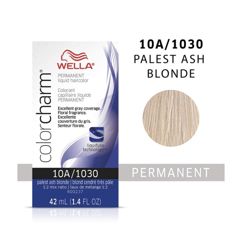 Color Charm Permanent Liquid Haircolor - 940 9A Pale Ash Blonde by Wella for Unisex - 1.4 oz Hair Color