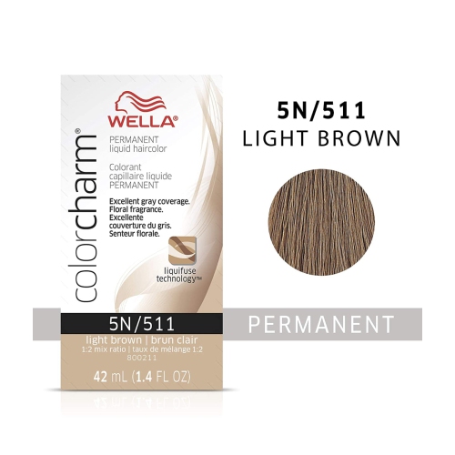 Color Charm Coloration liquide permanente - 542 6AA Blond cendré par Wella pour unisexe - 1,4 oz Coloration capillaire