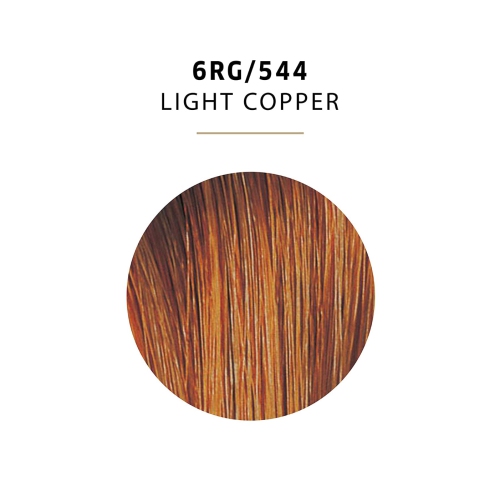 Color Charm Coloration liquide permanente - 544 6RG Cuivre clair par Wella pour unisexe - 1,4 oz de coloration capillaire