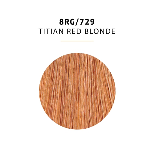 Wella ColorCharm Permanent Liquid Hair Color 8RG/Titian Red Blonde, 42mL