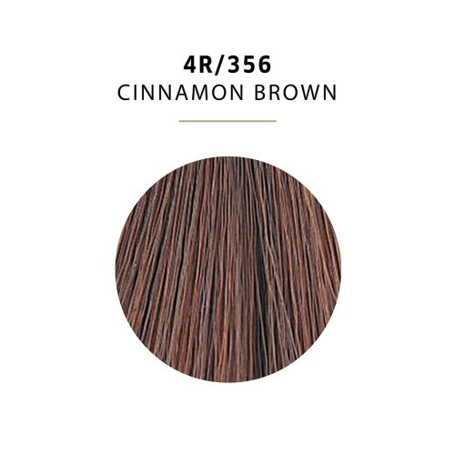 Wella ColorCharm Permanent Liquid Hair Color 4R/Cinnamon Brown, 42mL