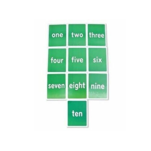 Discover Numbers Flash Cards Education Game and Puzzle 36 Piece