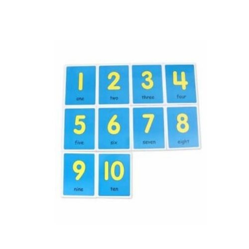 Discover Numbers Flash Cards Education Game and Puzzle 36 Piece