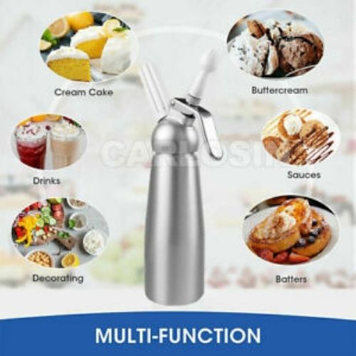 Ice Cream Serving Scoop Stainless Steel Spoon Plastic Handle for Multi-use
