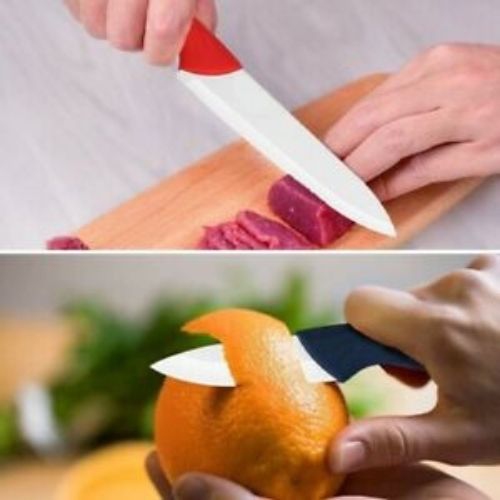 Dragon Chef Knife 6 PCS Set Stainless Steel Blades with Polypropylene Handle