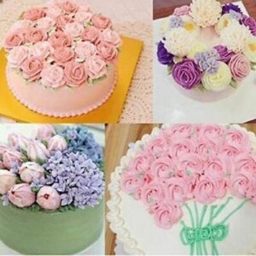 Ensemble de 12 DOUILLES de préparation de gâteau RUSSION TULIP Ling DÉCOR