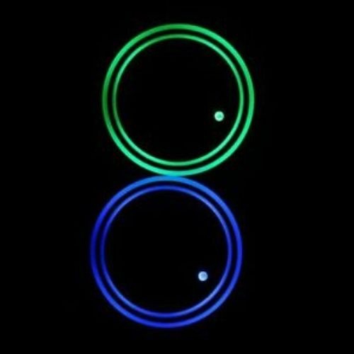 LED Car Cup Holder - Atmosphere Lamps USB Charging Mat Cup Pad