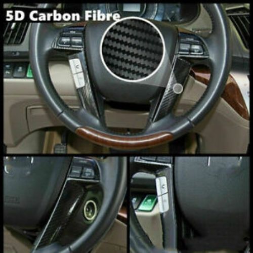 5D Carbon Fibre Vinyl Wrap Sheet Film Sticker Car wrap air Bubble Free 1.5Mx50CM