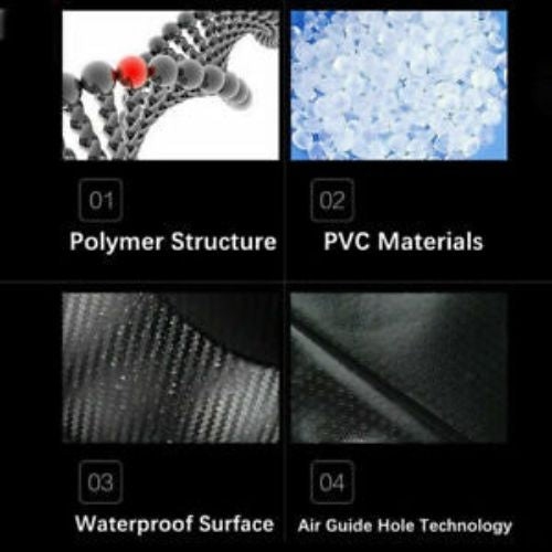 5D Carbon Fibre Vinyl Wrap Sheet Film Sticker Car wrap air Bubble Free 1.5Mx50CM