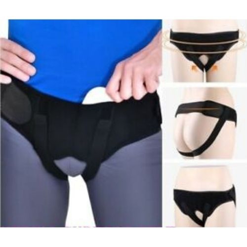 Medical Hernia Belt For Men Support Truss Double Pressure Pads Pain Relief Belt
