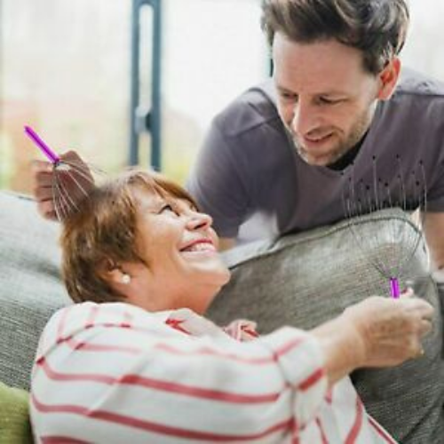 Head Scalp Massager Octopus Equipment Deep Stress Release Hair Stimulation Tool