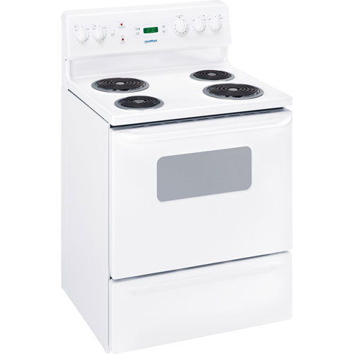 Moffat 30" 5.0 Cu. Ft. Freestanding Electric Coil Top Range - White