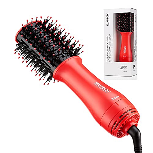 Izutech TORO Portable 2-IN-1 Hair Dryer with Volumizing Brush