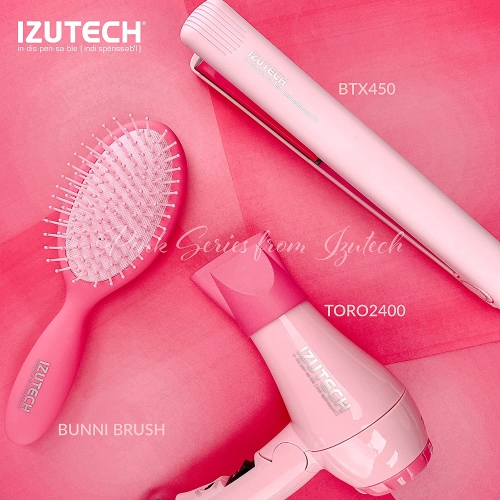 Izutech TORO 2400 Mini Foldable Hair Dryer - Pink