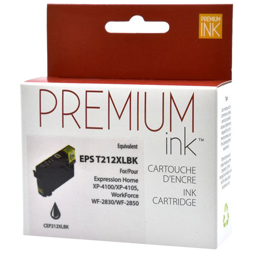 Cartouche d'encre noire de Premium Ink compatible avec Epson
