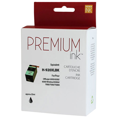 Premium Ink Black Ink Cartridge Compatible with HP