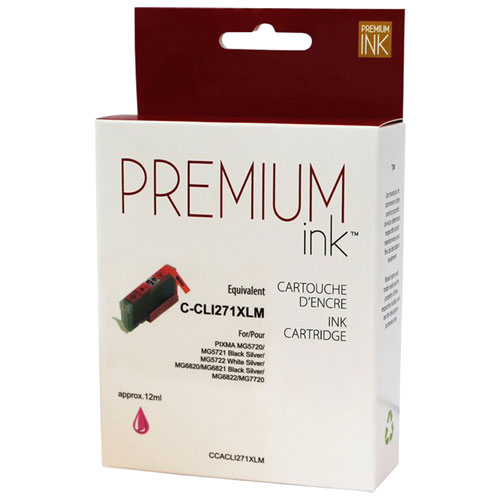 Cartouche d'encre magenta Premium Ink compatible avec Canon