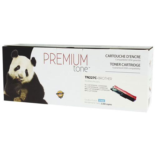 Premium Tone Cyan Toner Cartridge Compatible with Brother