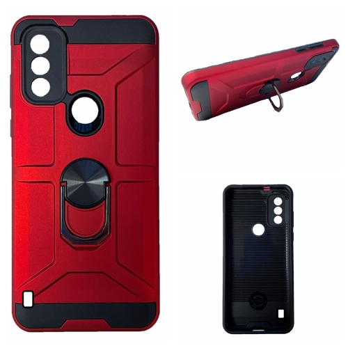 TopSave – «&nbsp;Hidden Series&nbsp;», ensemble de dos en PC couleur unie avec étui protecteur intérieur en TPU noir, béquille pour Samsung Galaxy