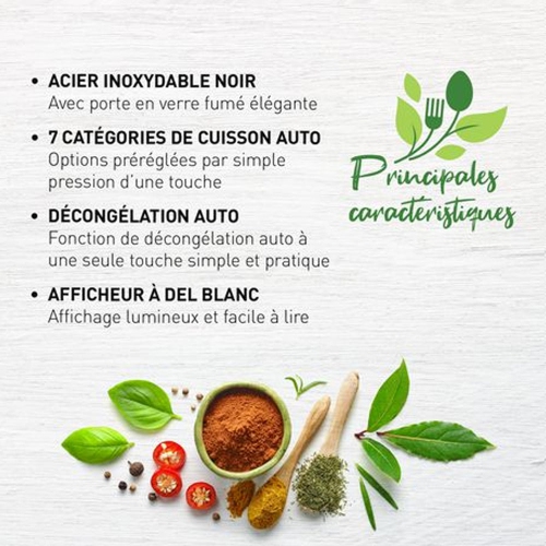 Refurbished - Panasonic 0.9 Cu Ft Stainless Steel Black NN-SG448S