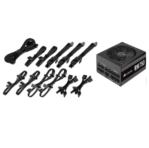 RM Series™ RM750 750 W 80 PLUS® Gold Certified Fully Modular PSU CP-9020195-NA