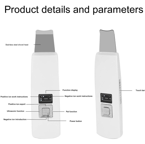 Electric Face Cleaning Scraper, Pore Cleaning, Facial Lifting Tool Extractor for Deep Cleansing. Facial Scraper Scrubber SpatulaFREE SHIPPING