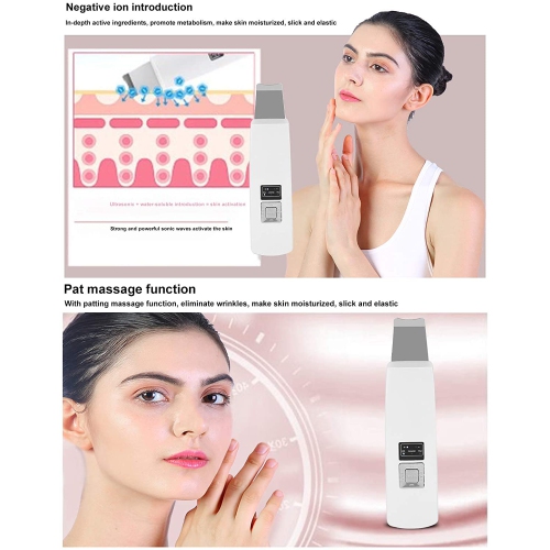 Electric Face Cleaning Scraper, Pore Cleaning, Facial Lifting Tool Extractor for Deep Cleansing. Facial Scraper Scrubber SpatulaFREE SHIPPING