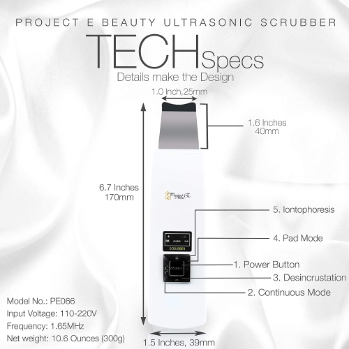 Electric Face Cleaning Scraper, Pore Cleaning, Facial Lifting Tool Extractor for Deep Cleansing. Facial Scraper Scrubber SpatulaFREE SHIPPING