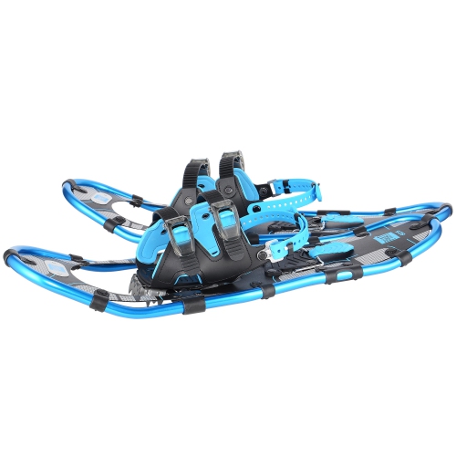 Raquettes à neige légères en aluminium pour hommes et femmes avec fixation entièrement réglable et traction des crampons, élévation du talon - PHAT™