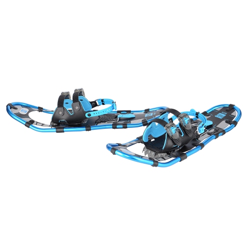 Raquettes à neige légères en aluminium pour hommes et femmes avec fixation entièrement réglable et traction des crampons, élévation du talon - PHAT™