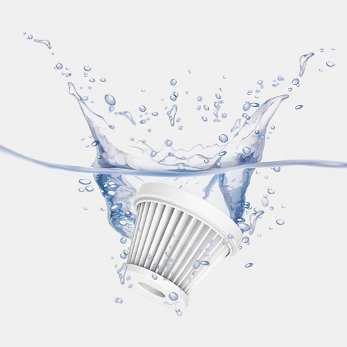 5.3k Pa Mini Portable 120 ml 80 w Car Vacuum Cleaner with Rechargeable 4000 mAh Battery - PrimeCables®