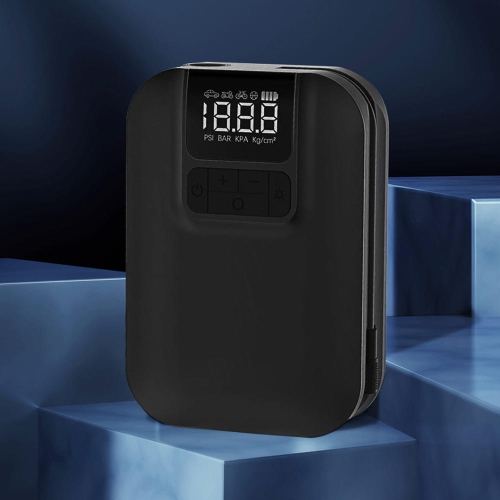 Portable Electric Air Pump Digital Display & Intelligent Control With 5000mAh Rechargeable Battery, in 4 units