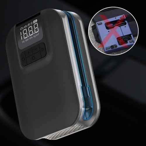 Portable Electric Air Pump Digital Display & Intelligent Control With 5000mAh Rechargeable Battery, in 4 units