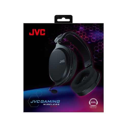 JVC GG-01W Casque de jeu sans fil extrêmement léger et confortable