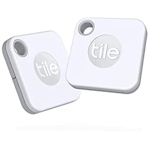 Tile Mate Bluetooth Item Tracker - White - 2 pack