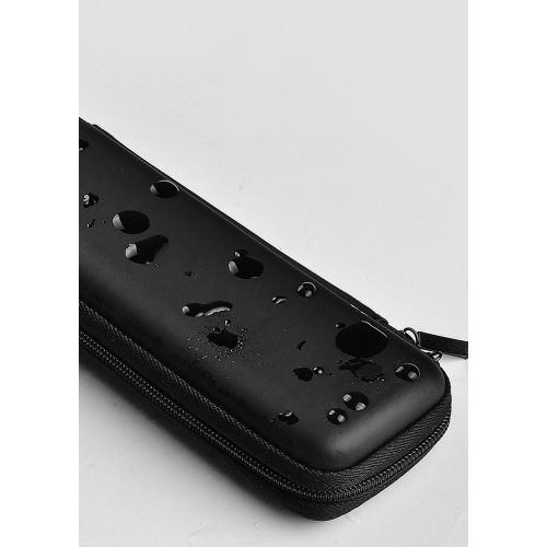 navor 2 Pack Premium PU Leather Holder Case Compatible with iPad Pro Pencil / for Samsung Stylus Pen / for Surface Pen, Black Carrying Bag Sleeve