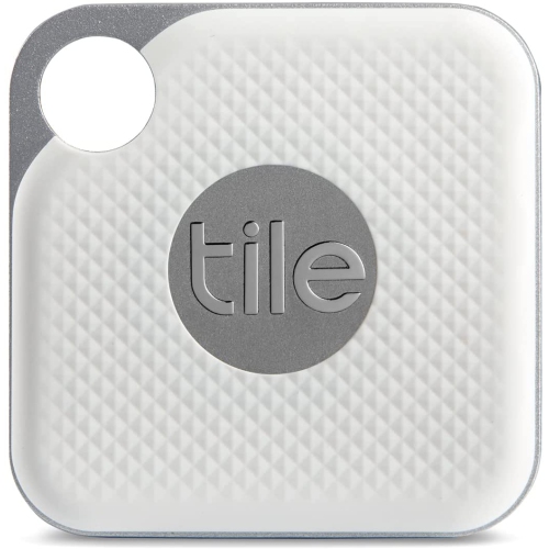 Dispositif de repérage d’article Bluetooth Pro de Tile - Blanc - lot de 1
