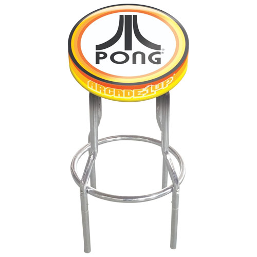 Arcade1Up Pong Pub Adjustable Height Arcade Stool
