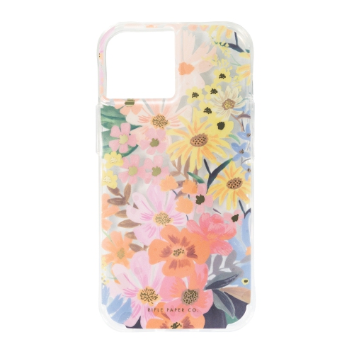 RIFLE PAPER  Marguerite Iphone 13 Plastic Fitted Hard Shell Case – In Yellow