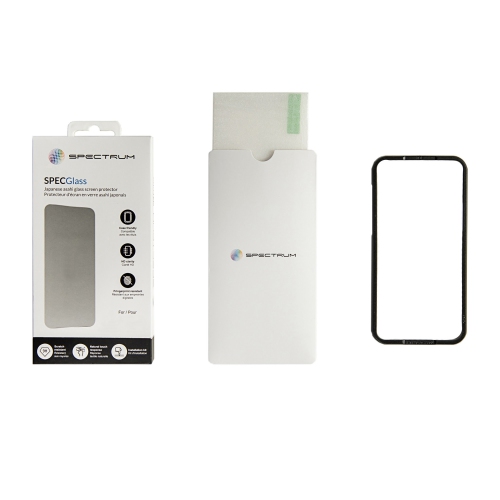 SPECTRUM SPECGlass iPhone 14 Plus, 13 Pro Max Plastic Fitted Hard Shell Case – Translucent