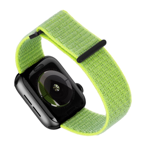 Apple Watch (Series 1,2,3,4,5, 6, SE) 42/44mm Case-Mate Reflective Neon Green Nylon Band