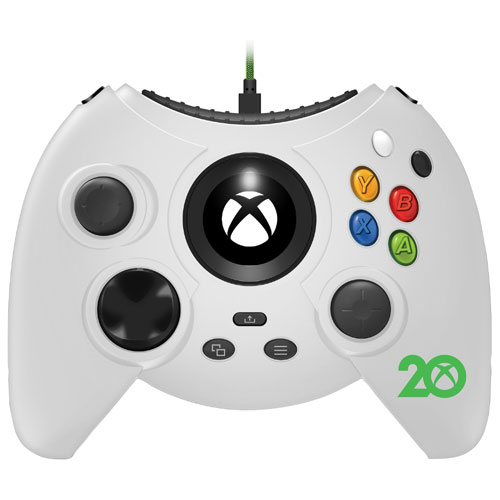 Hyperkin Duke Wired Controller for Xbox Series X|S / Xbox One - White/20th Anniversary