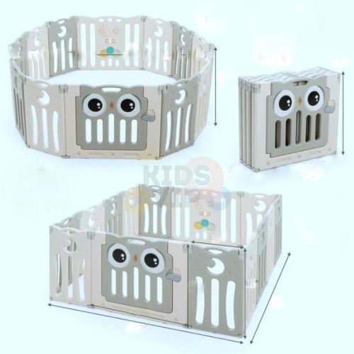 Parc d'activités pliable pour bébé KidsVIP, enfants, 20 panneaux, barrières de sécurité pour bébé, intérieur/extérieur, panneaux amovibles