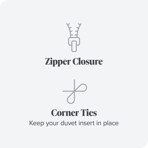 Bare Home Duvet Cover and Sham Set - Premium 1800 Ultra-Soft Brushed Microfiber - Hypoallergenic, Easy Care, Wrinkle Resistant