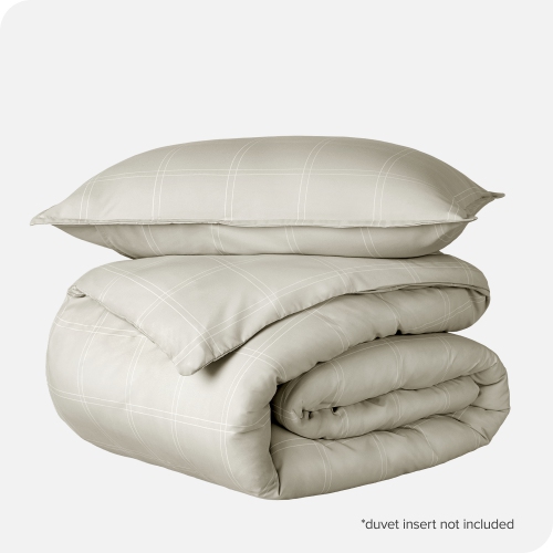 Bare Home Duvet Cover and Sham Set - Premium 1800 Ultra-Soft Brushed Microfiber - Hypoallergenic, Easy Care, Wrinkle Resistant